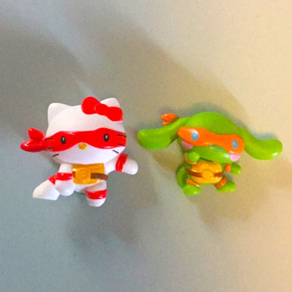 Sanrio TMNT Happy Meal Toys